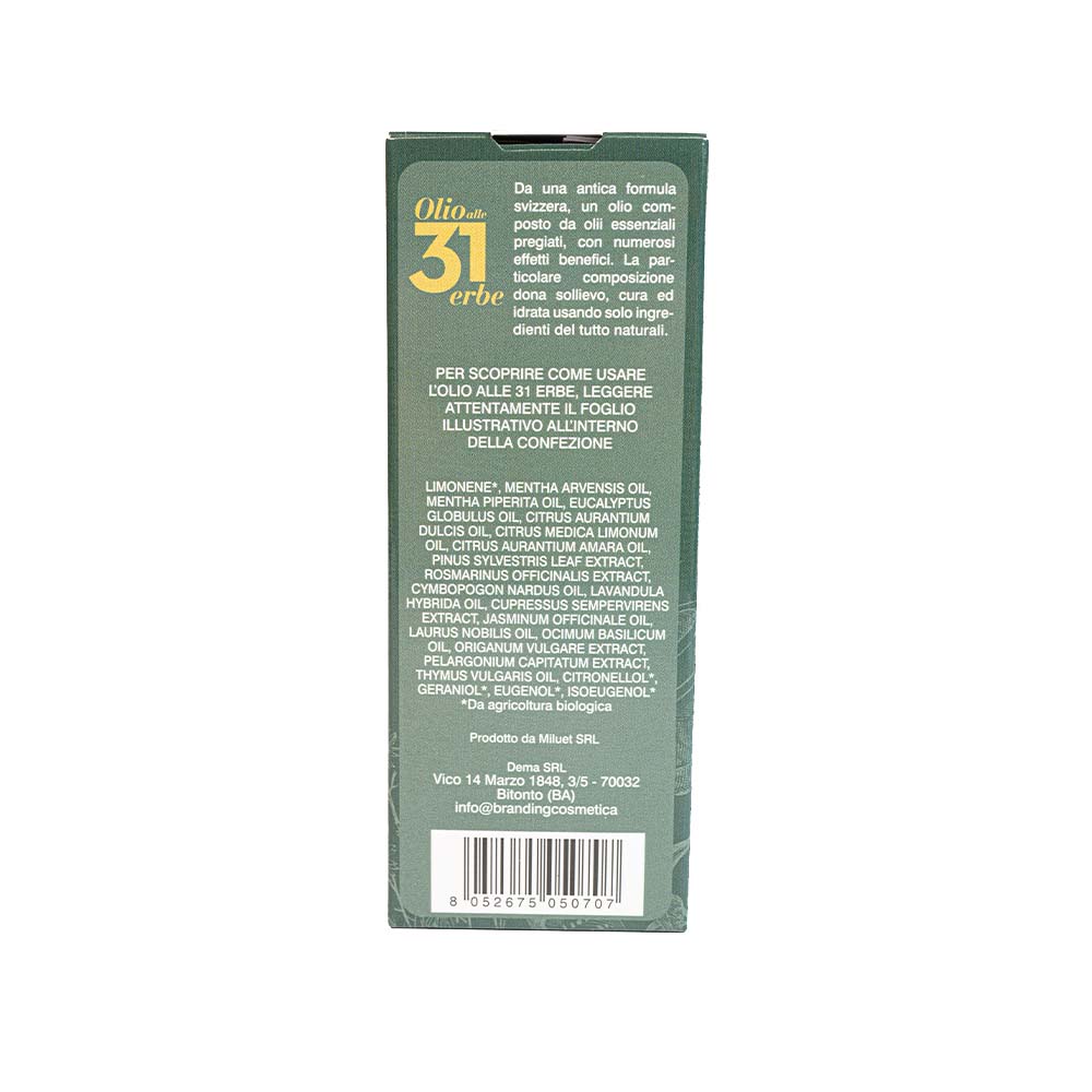 Olio 31 erbe 100 ml