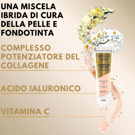Max Factor Miracle Pure Skin-Improving Foundation SPF30