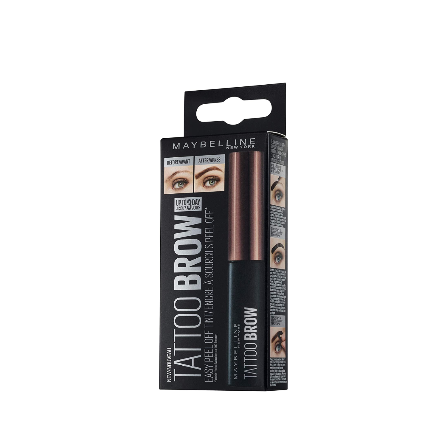 Tattoo Brow Gel Peel Off Dark Brown