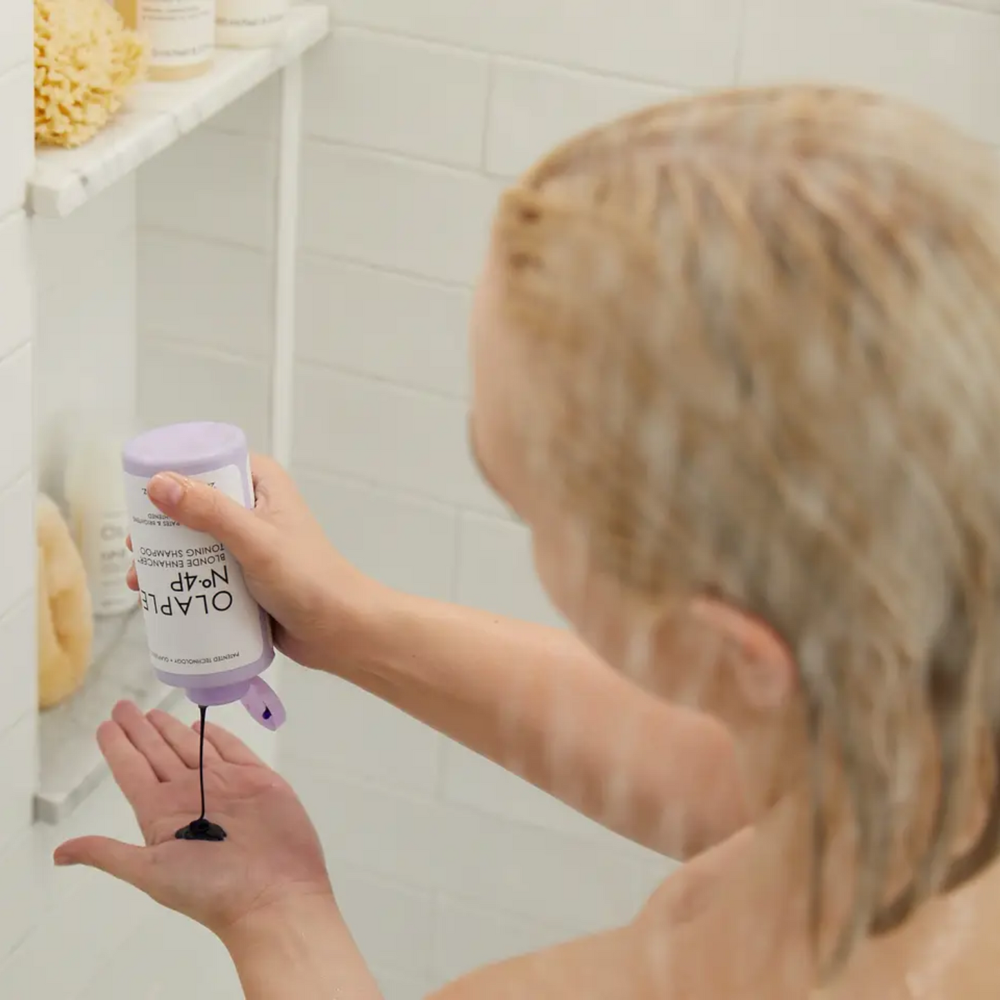 Olaplex Nº4P Blonde Enhancer Toning Shampoo 250 ml