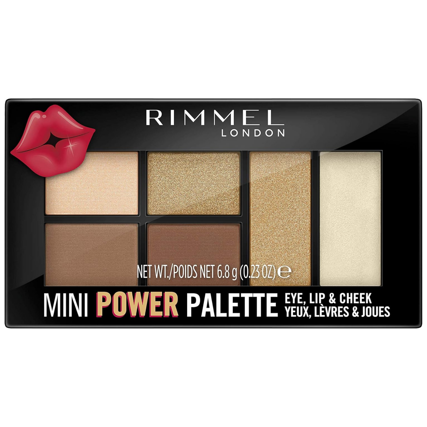 Rimmel Mini Power Palette Eye,Lip&Cheek 002 Sassy