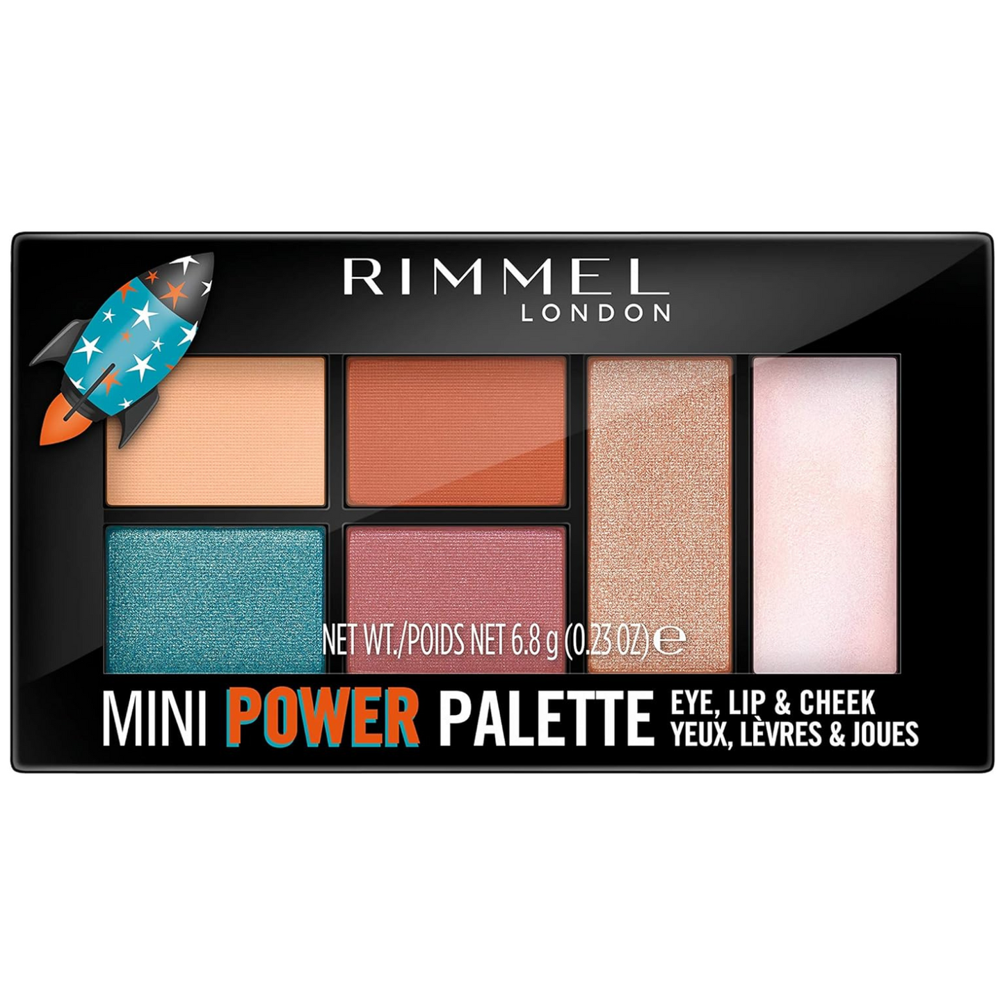 Rimmel Mini Power Palette Eye,Lip&Cheek 004 Pioneer