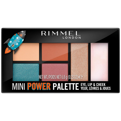 Rimmel Mini Power Palette Eye,Lip&Cheek 004 Pioneer