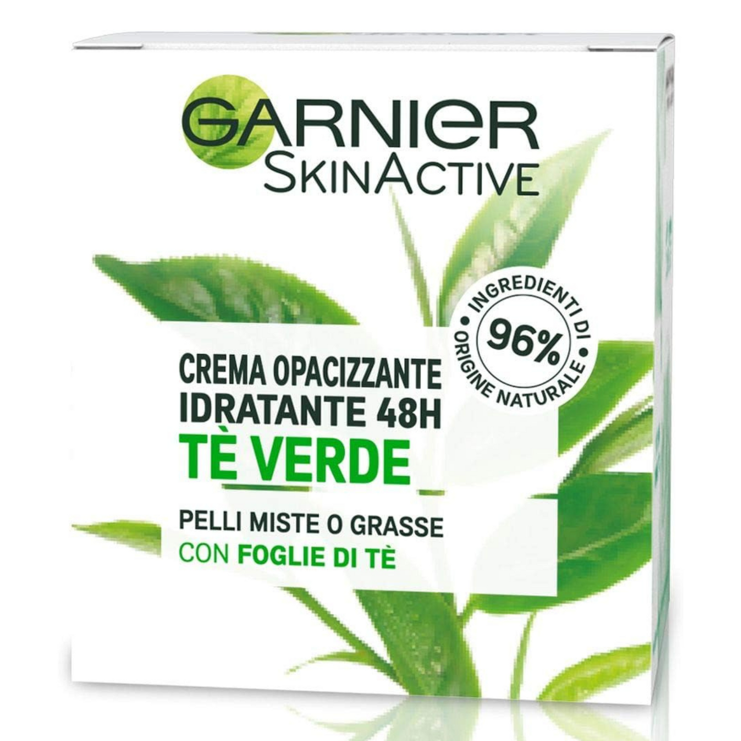 Garnier Skin Active Crema Opacizzante 48H Tè Verde 50 ml
