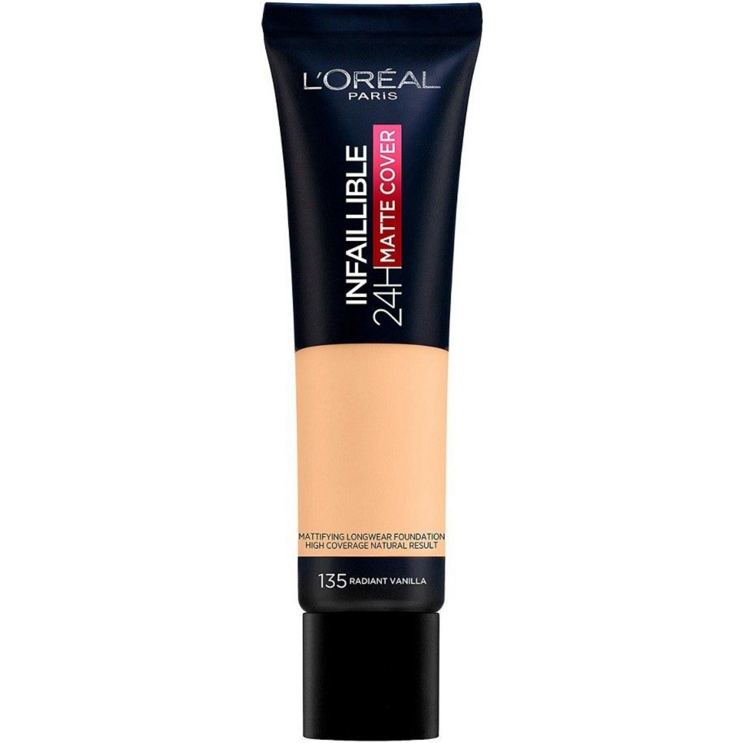 L'oreal Fondotinta Infaillible 24H Matte Cover 135 Radiant Vanilla