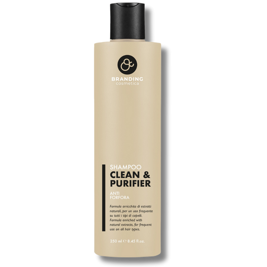 Shampoo Antiforfora Bio Vegano Seboregolatore Per Capelli Grassi e Normali 250 ml
