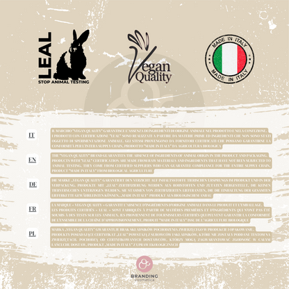 Shampoo Antiforfora Bio Vegano Seboregolatore Per Capelli Grassi e Normali 250 ml