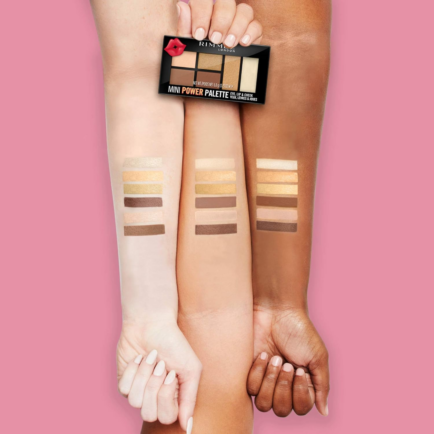 Rimmel Mini Power Palette Eye,Lip&Cheek 002 Sassy