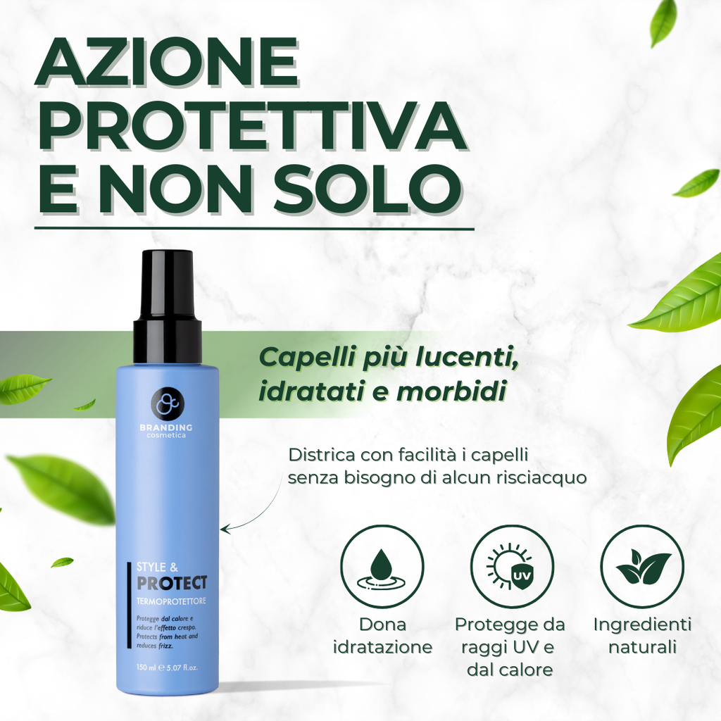 Termoprotettore Bio Senza Risciacquo Anticrespo