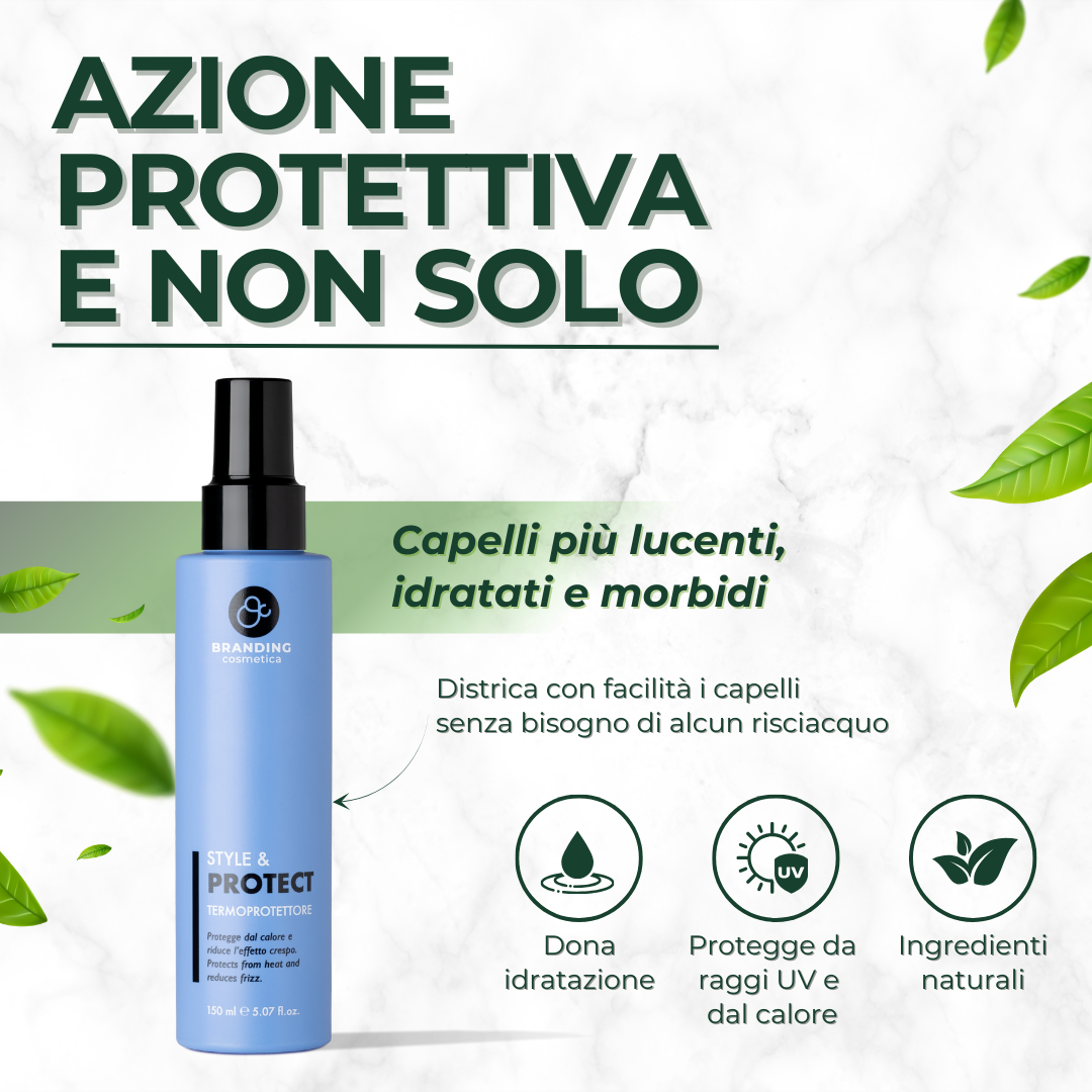 Termoprotettore Bio Senza Risciacquo Anticrespo 100 ml