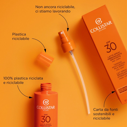 Collistar Latte Spray Abbronzante SPF30 200 ml