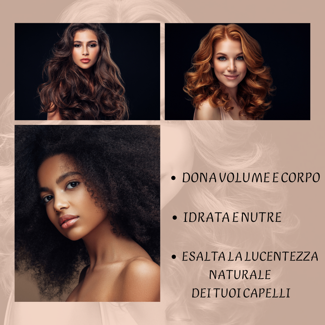 Shampoo Bio Veg Lucidante e Volumizzante