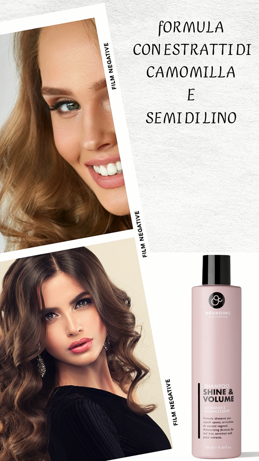 Shampoo Bio Veg Lucidante e Volumizzante