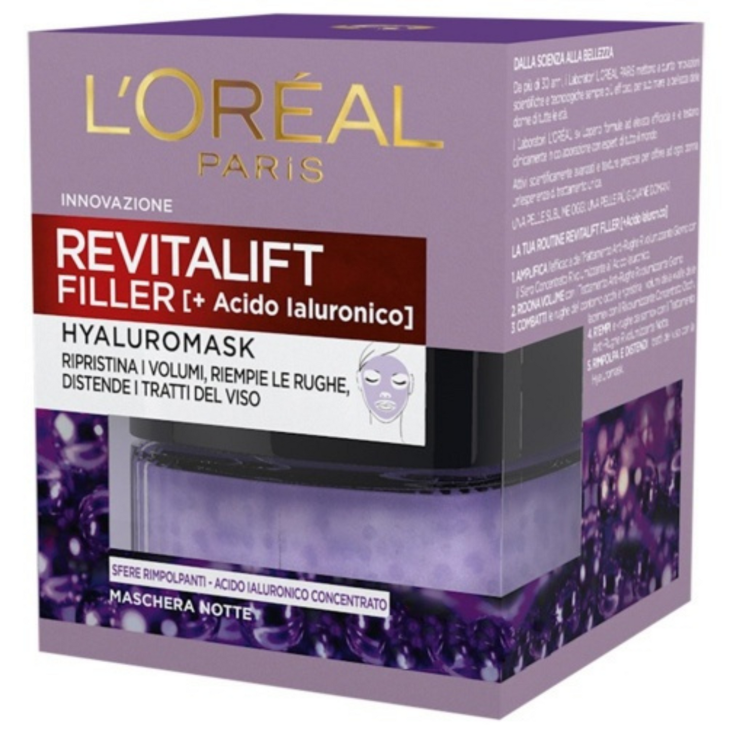 L'oreal Revitalift Maschera Rimpolpante Gel