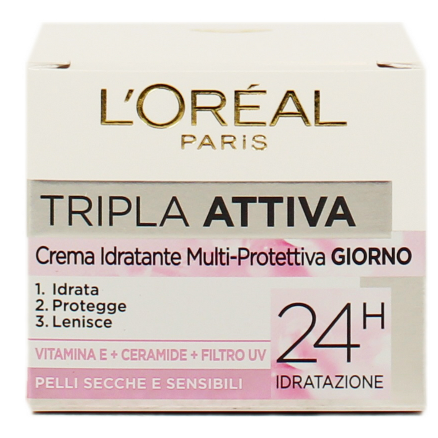L'oreal Crema Tripla Attiva Idratazione 24h