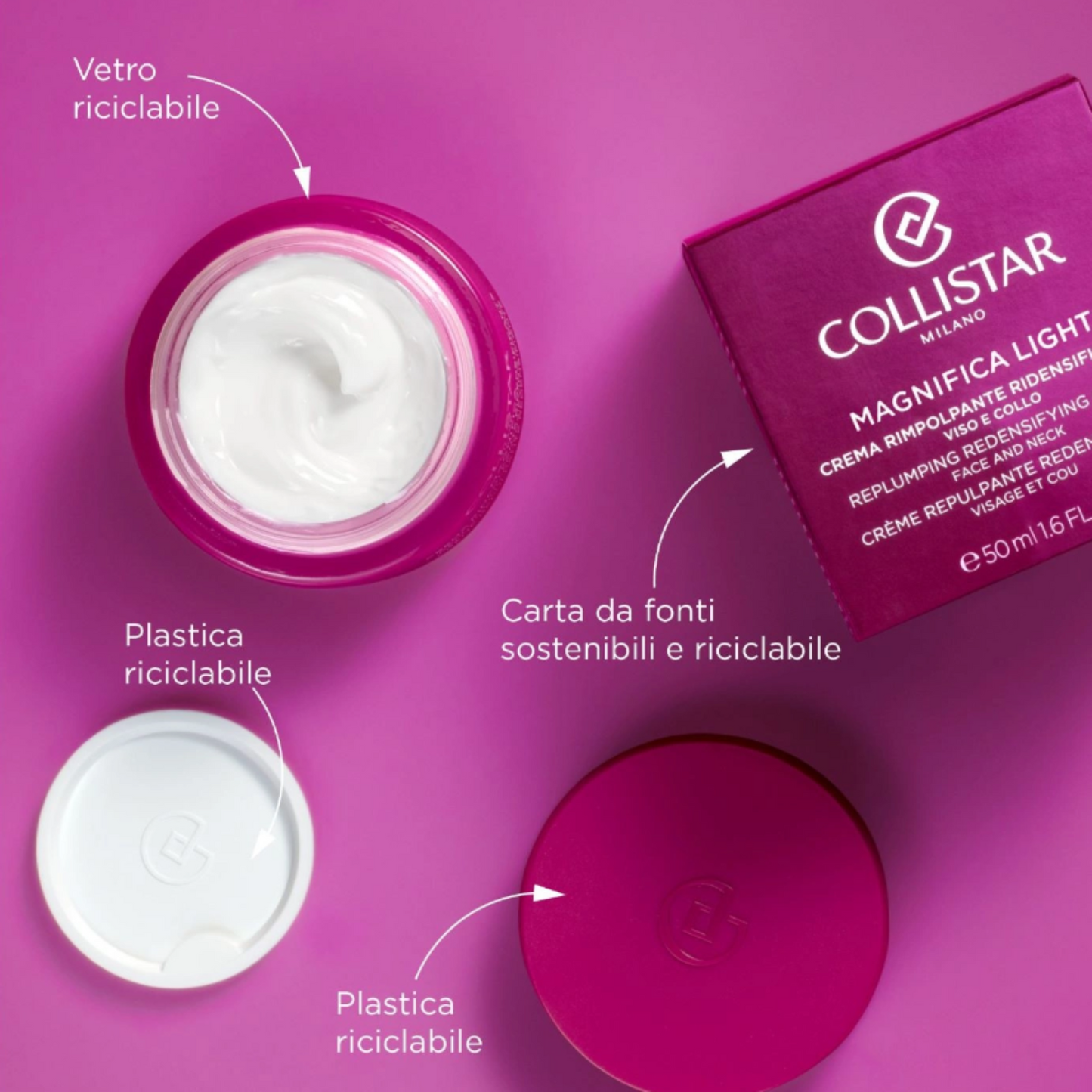 Collistar Magnifica Crema Light Rimpolpante Ridensificante 50 ml