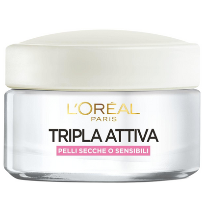 L'oreal Crema Tripla Attiva Idratazione 24h