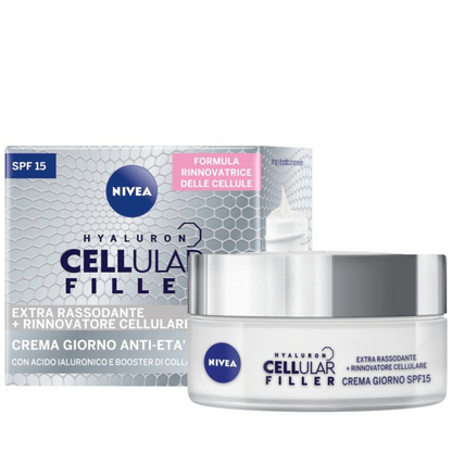Nivea Hyaluron Crema Giorno Anti-Età Extra Rassodante SPF15