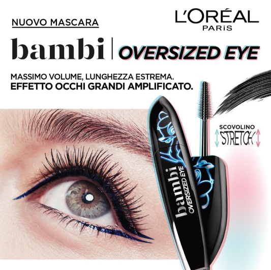L'oreal Mascara Bamby oversized mascara black