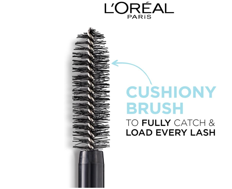 Air volume mega mascara  easy waterproof black