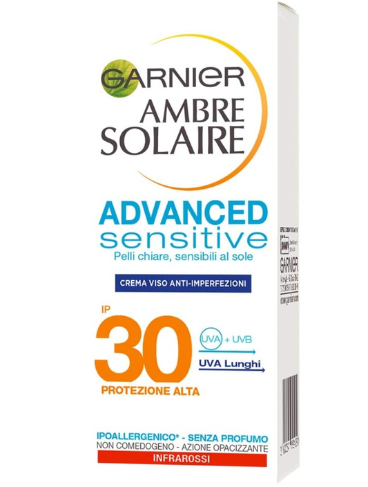 Garnier Ambre Solaire Advanced Viso SPF 30 50 ml